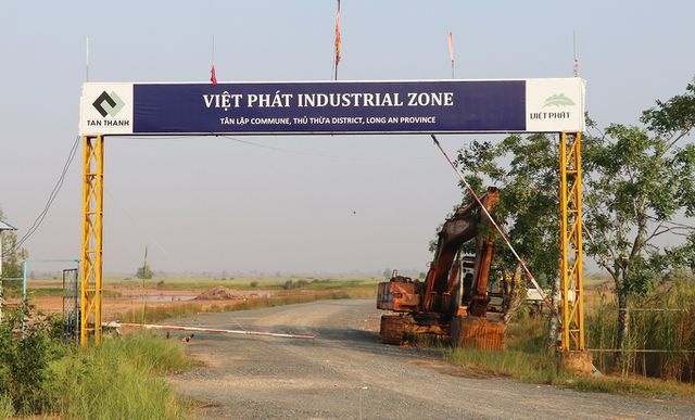Long An: Dự án khu công nghiệp 15 năm chưa đưa vào hoạt động